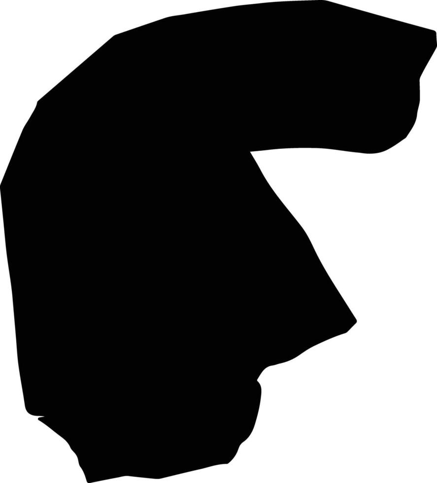 Rozendaal Netherlands silhouette map vector