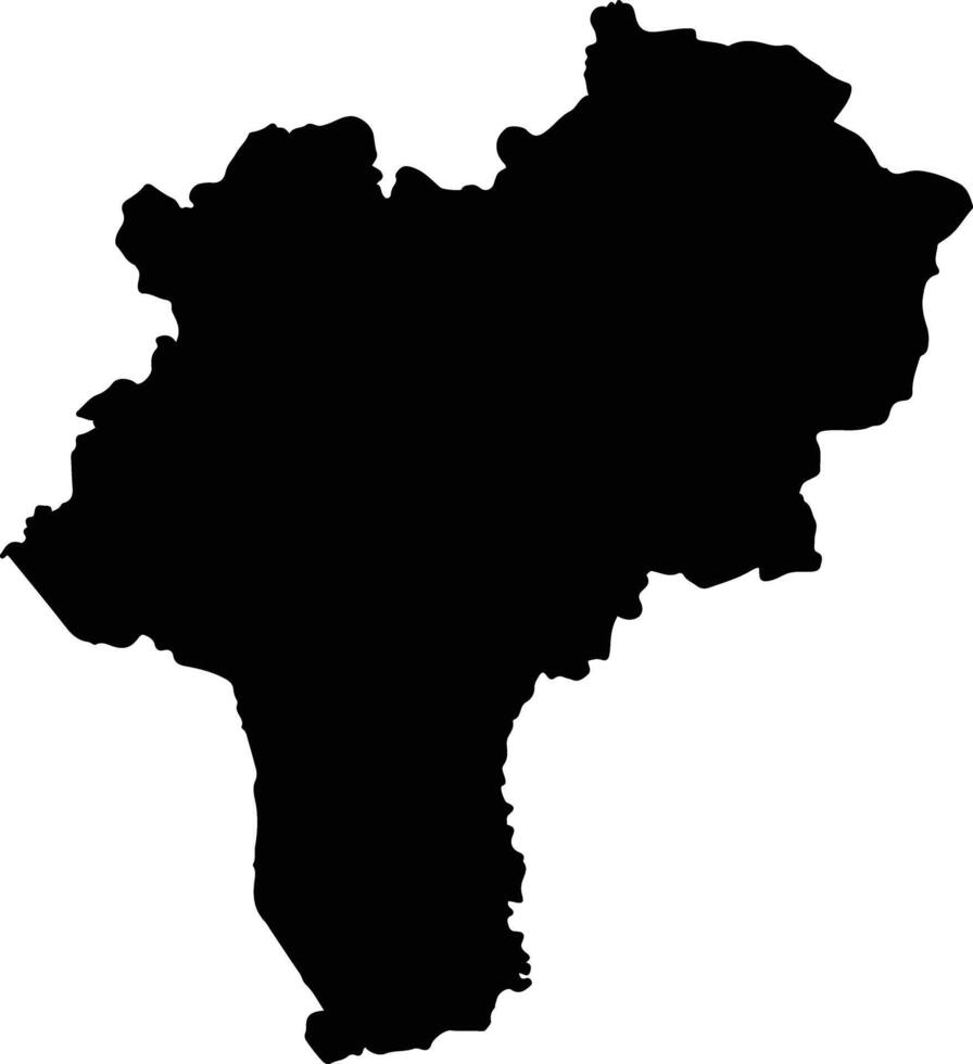 Saba Yoi Thailand silhouette map vector