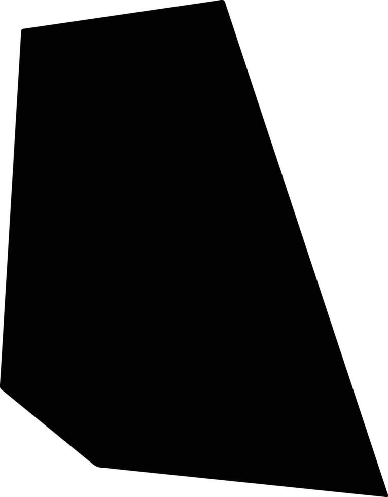 Sabana Grande United States silhouette map vector