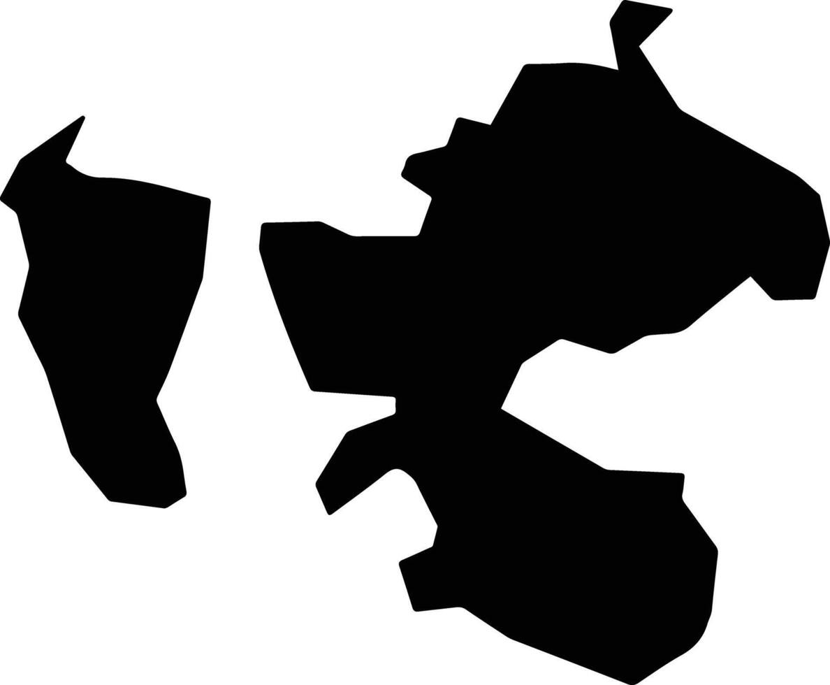 Sabir Al Mawadim Yemen silhouette map vector