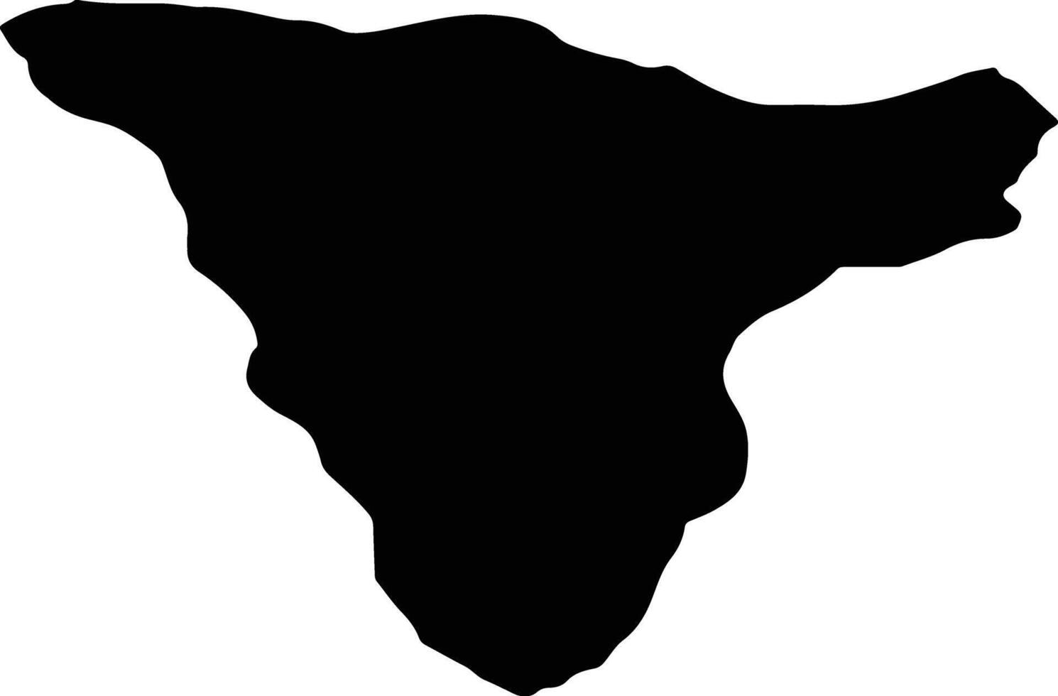 Sachkhere Georgia silhouette map vector