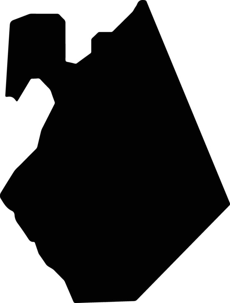 Saka Japan silhouette map vector