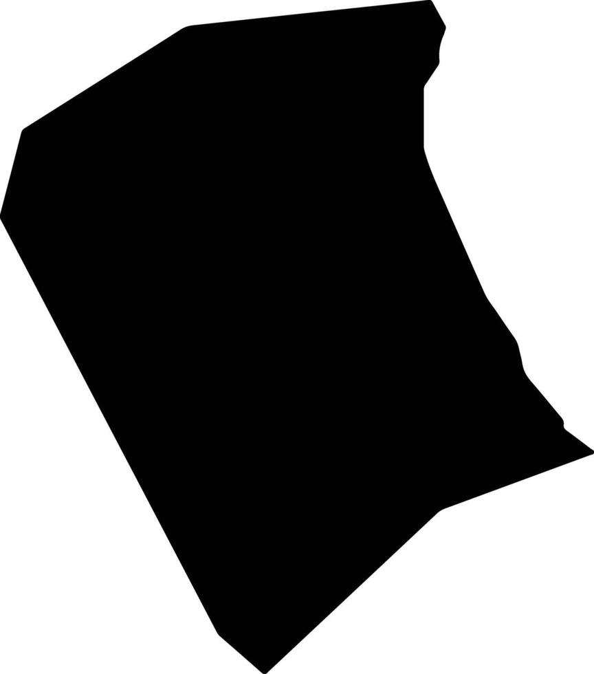 Sakaiminato Japan silhouette map vector