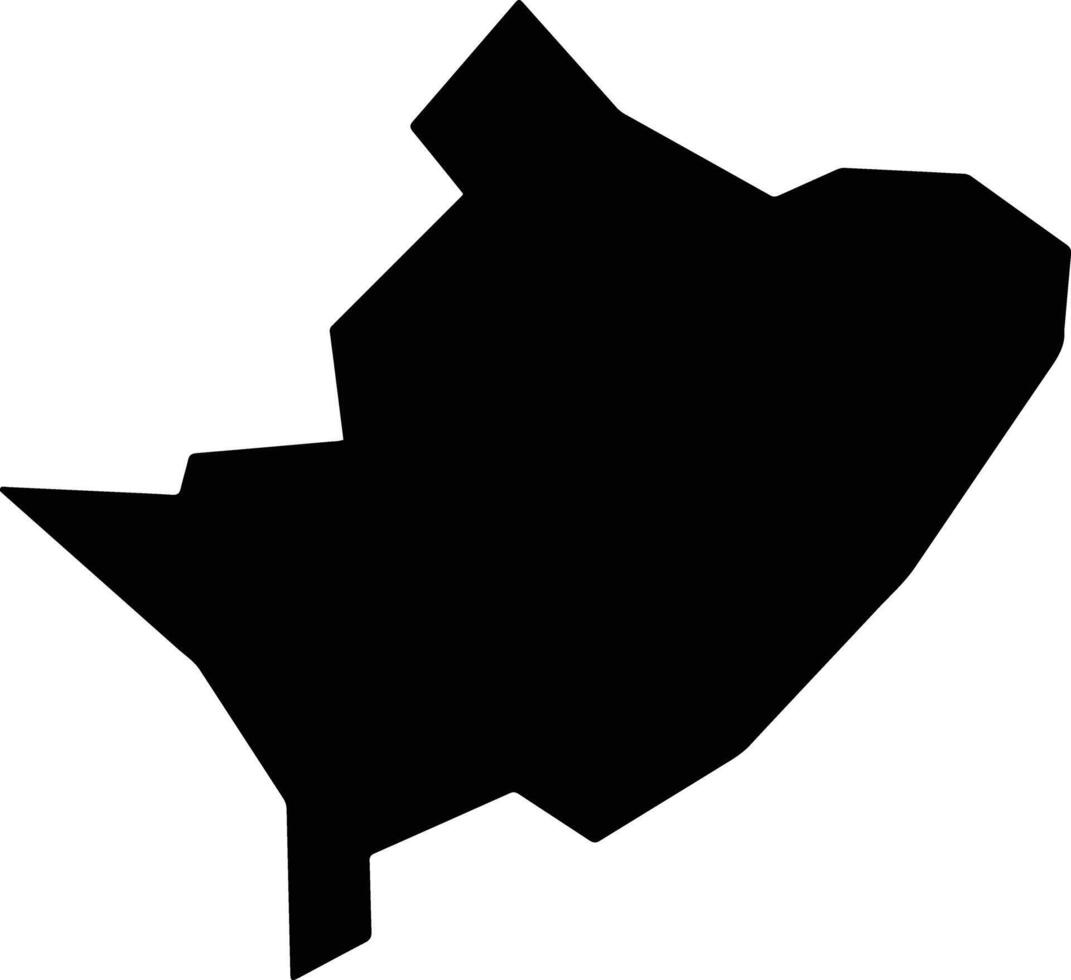Sakura Japan silhouette map vector