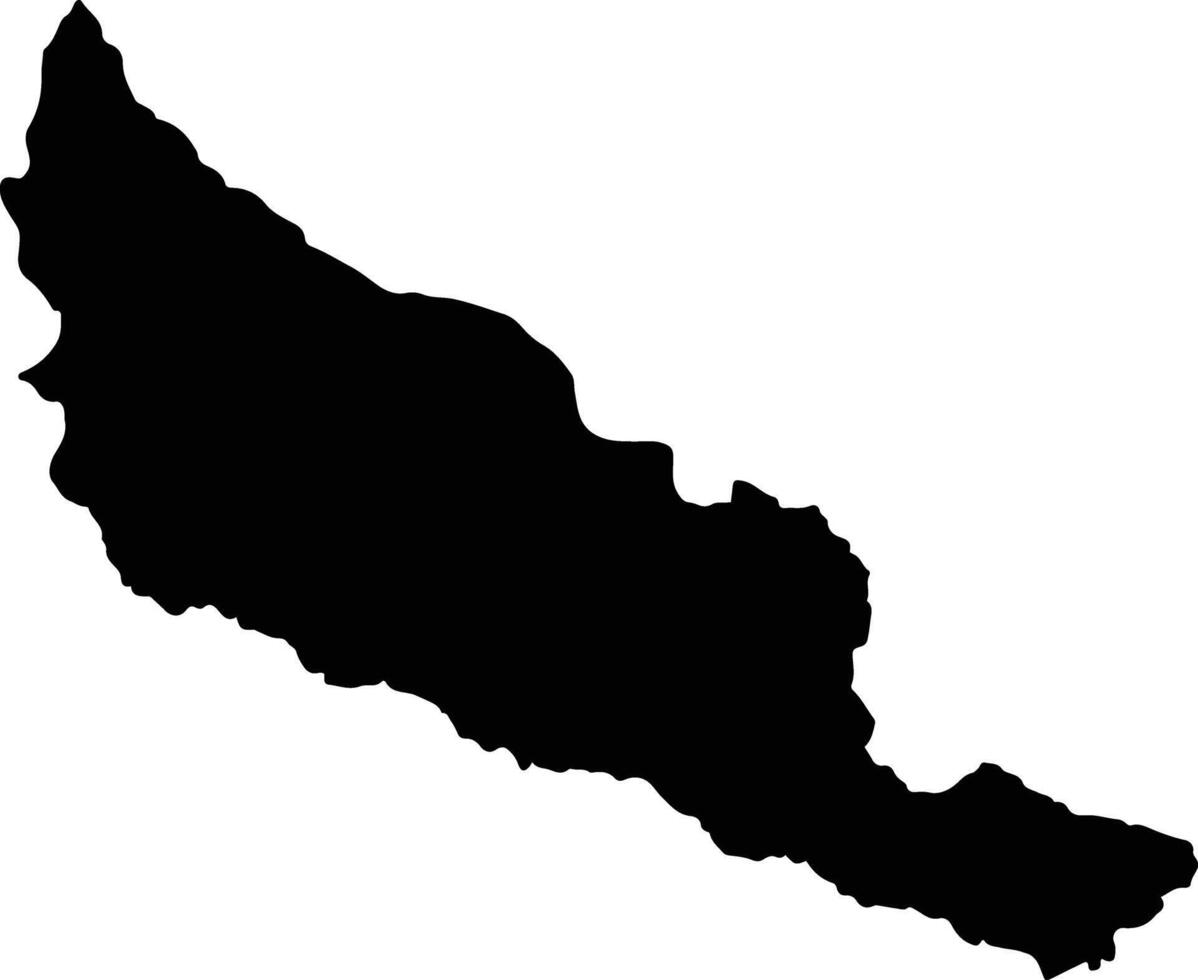 Saladoblanco Colombia silhouette map vector