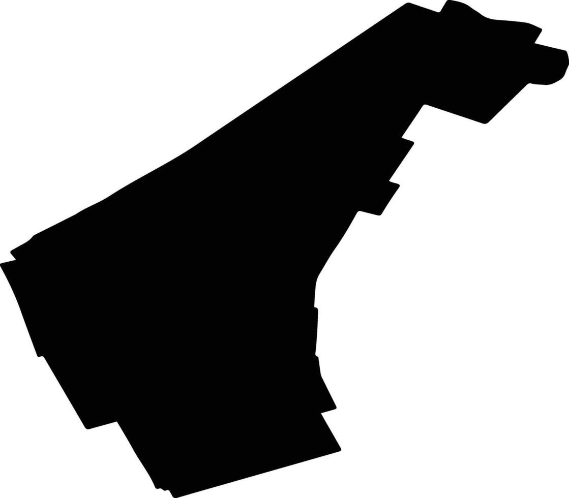 SALCIA TUDOR Romania silhouette map vector