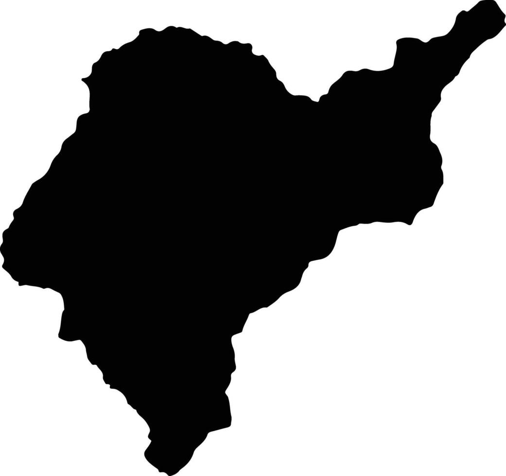 Salento Colombia silhouette map vector