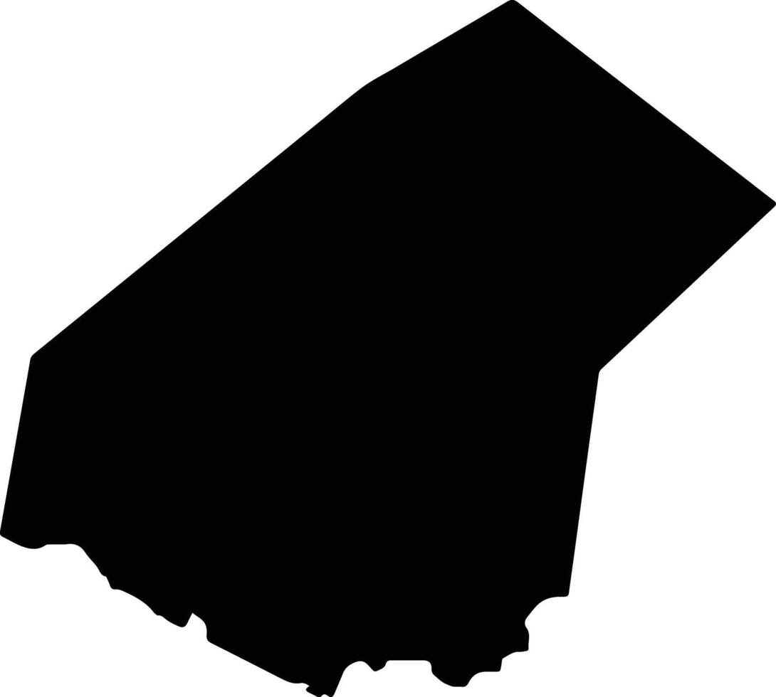 Salinas United States silhouette map vector