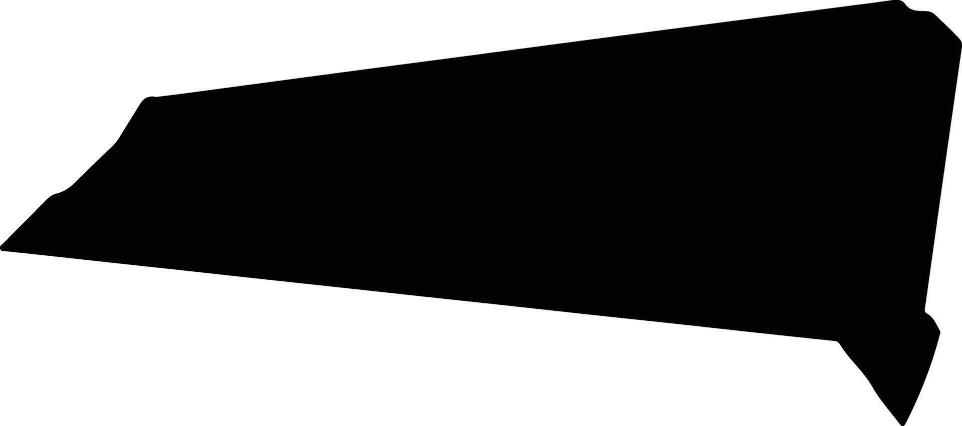 Salmy Kuwait silhouette map vector