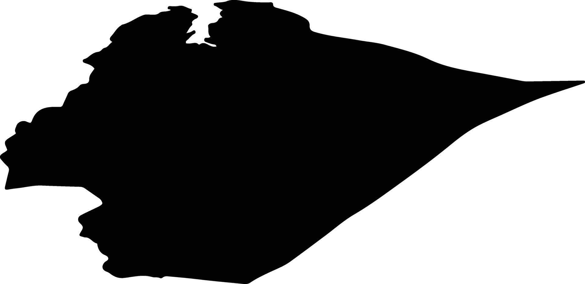 Saltdal nor Norway silhouette map vector