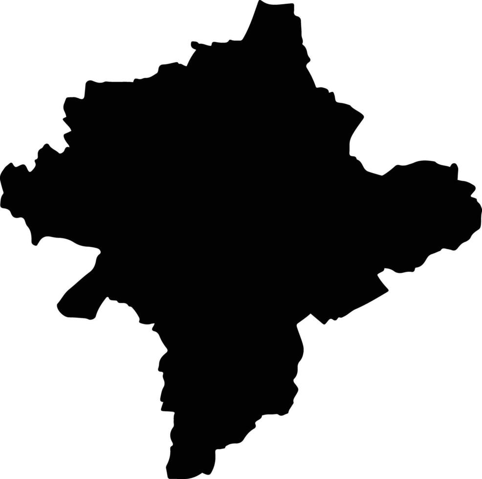 Samko Thailand silhouette map vector