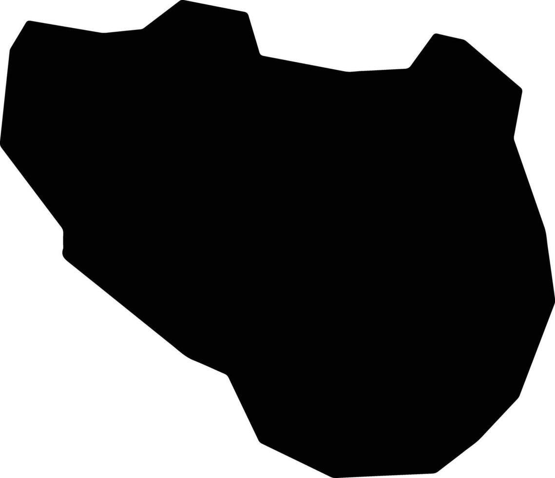 San Diego Guatemala silhouette map vector