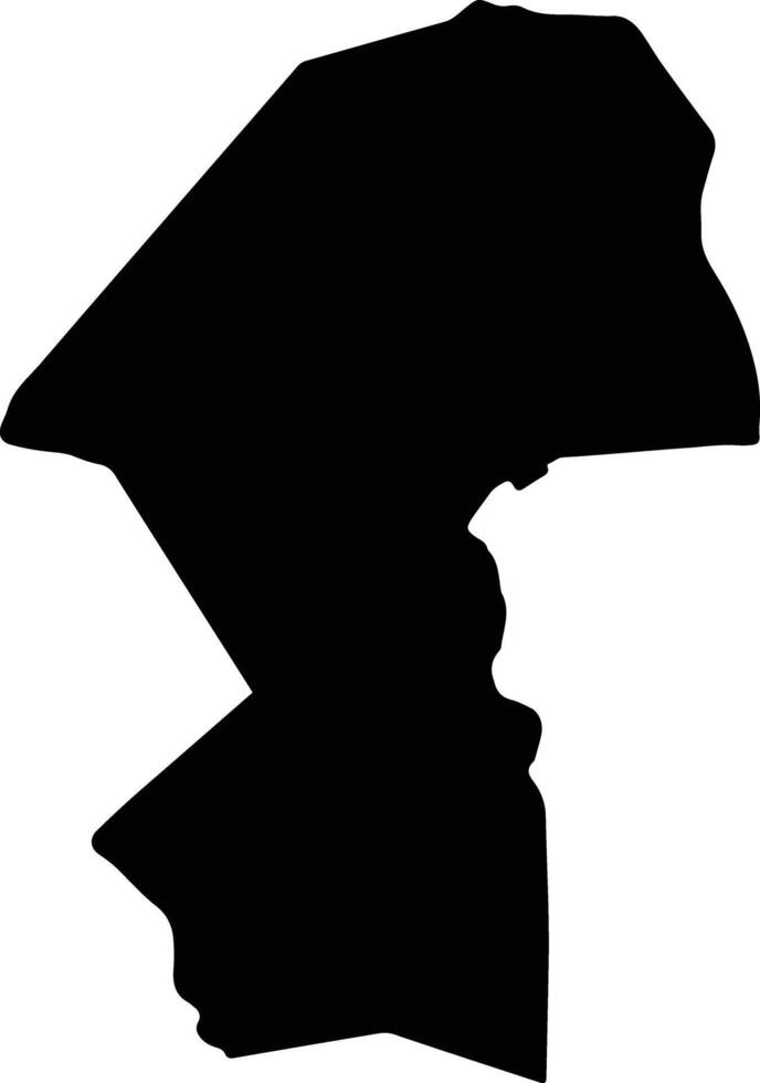 San Jose de Comayagua Honduras silhouette map vector