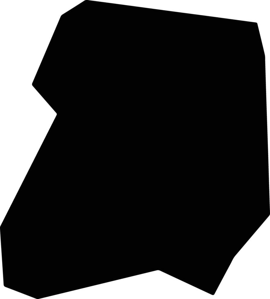 San Jose El Salvador silhouette map vector