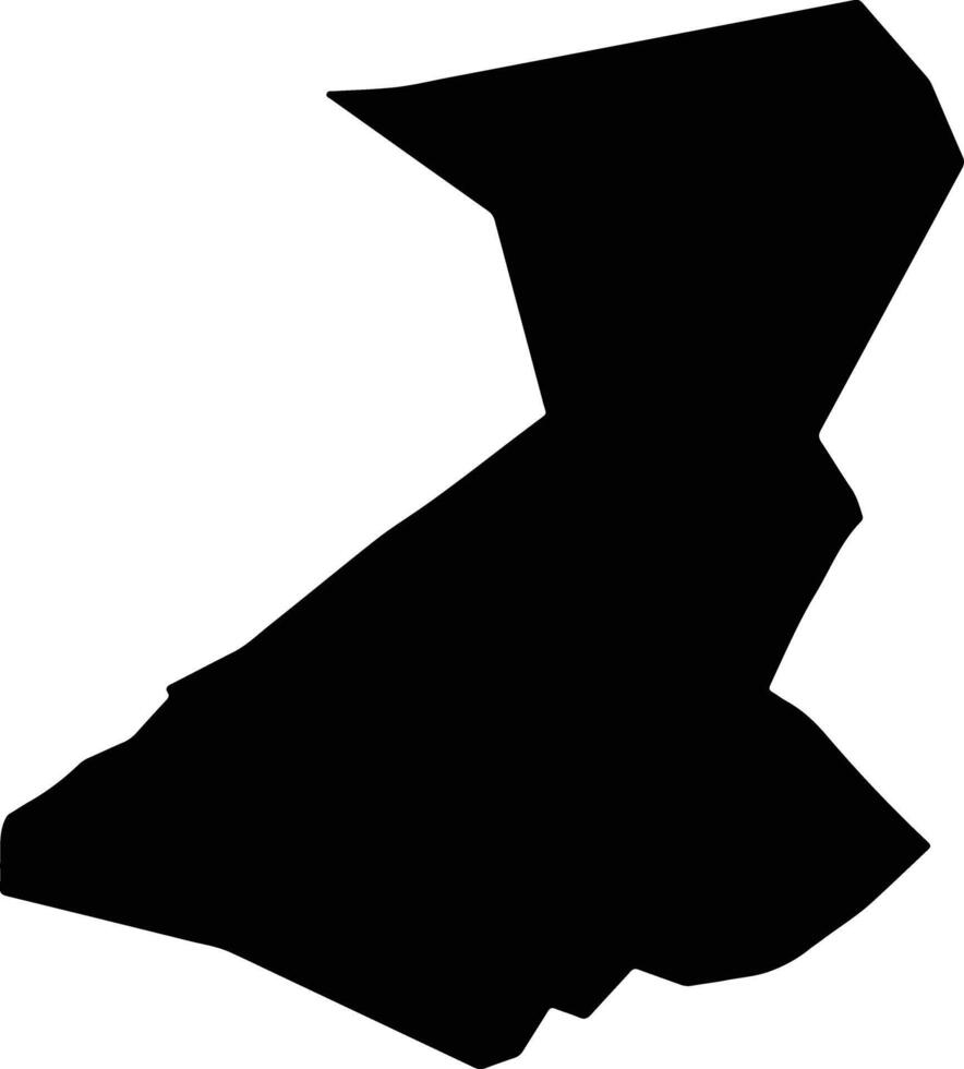San Juan Colorado Mexico silhouette map vector