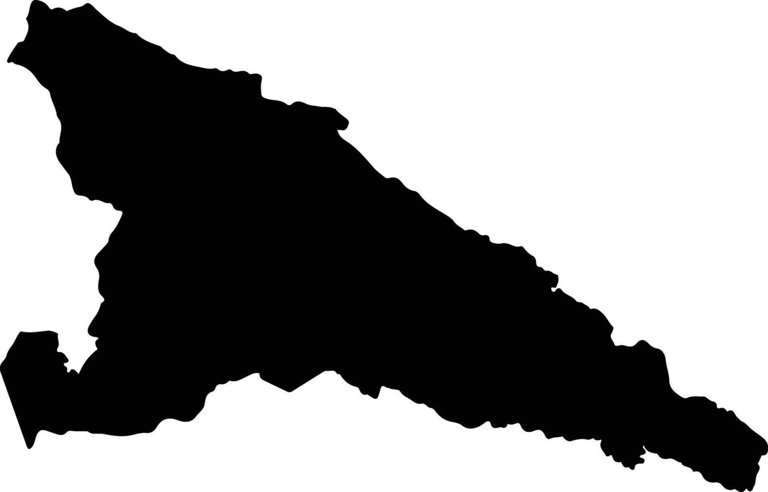 San Juan De Arama Colombia silhouette map vector