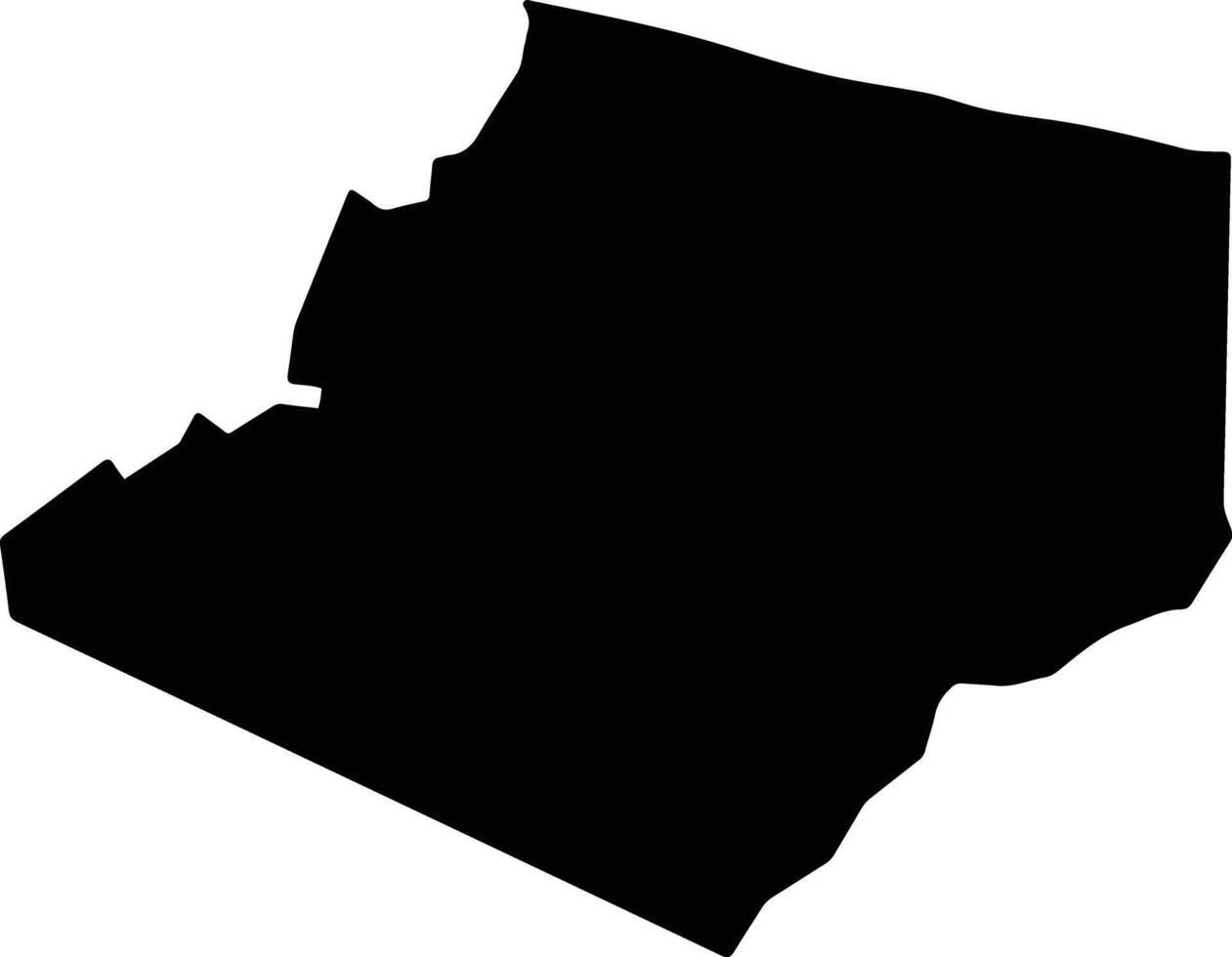 San Juan de Capistrano Venezuela silhouette map vector