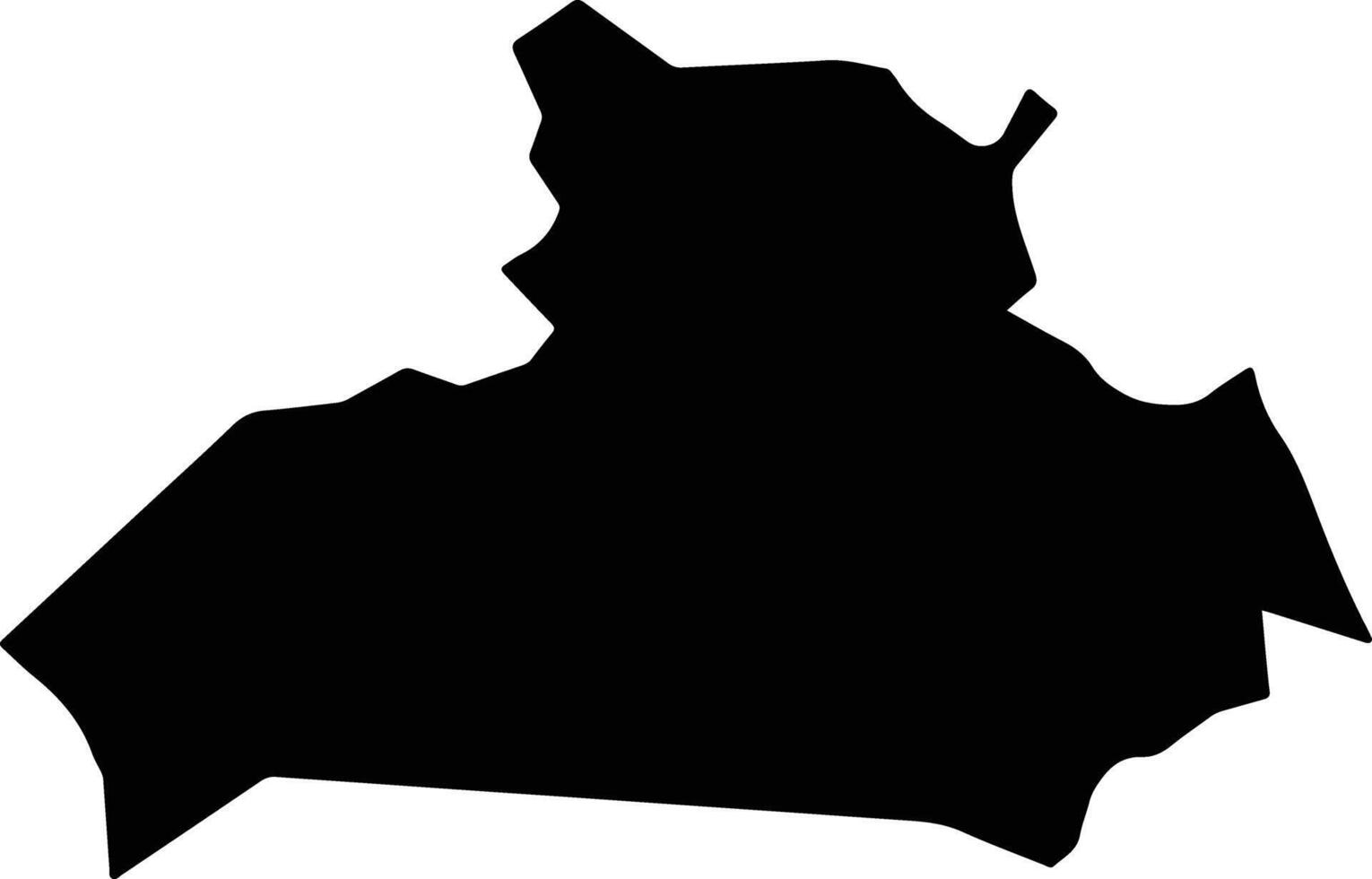San Juan Juquila Vijanos Mexico silhouette map vector