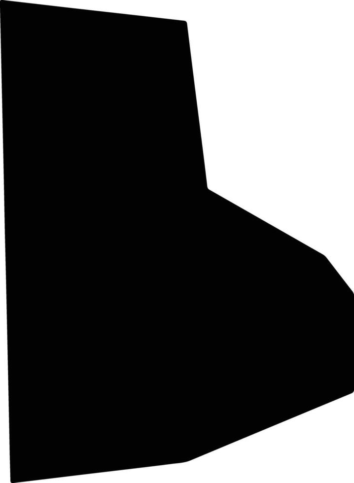 San Juan Talpa El Salvador silhouette map vector