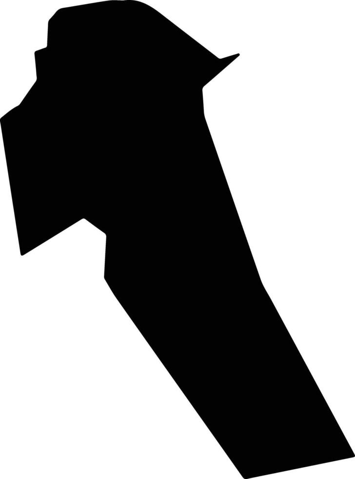 San Juan Teitipac Mexico silhouette map vector