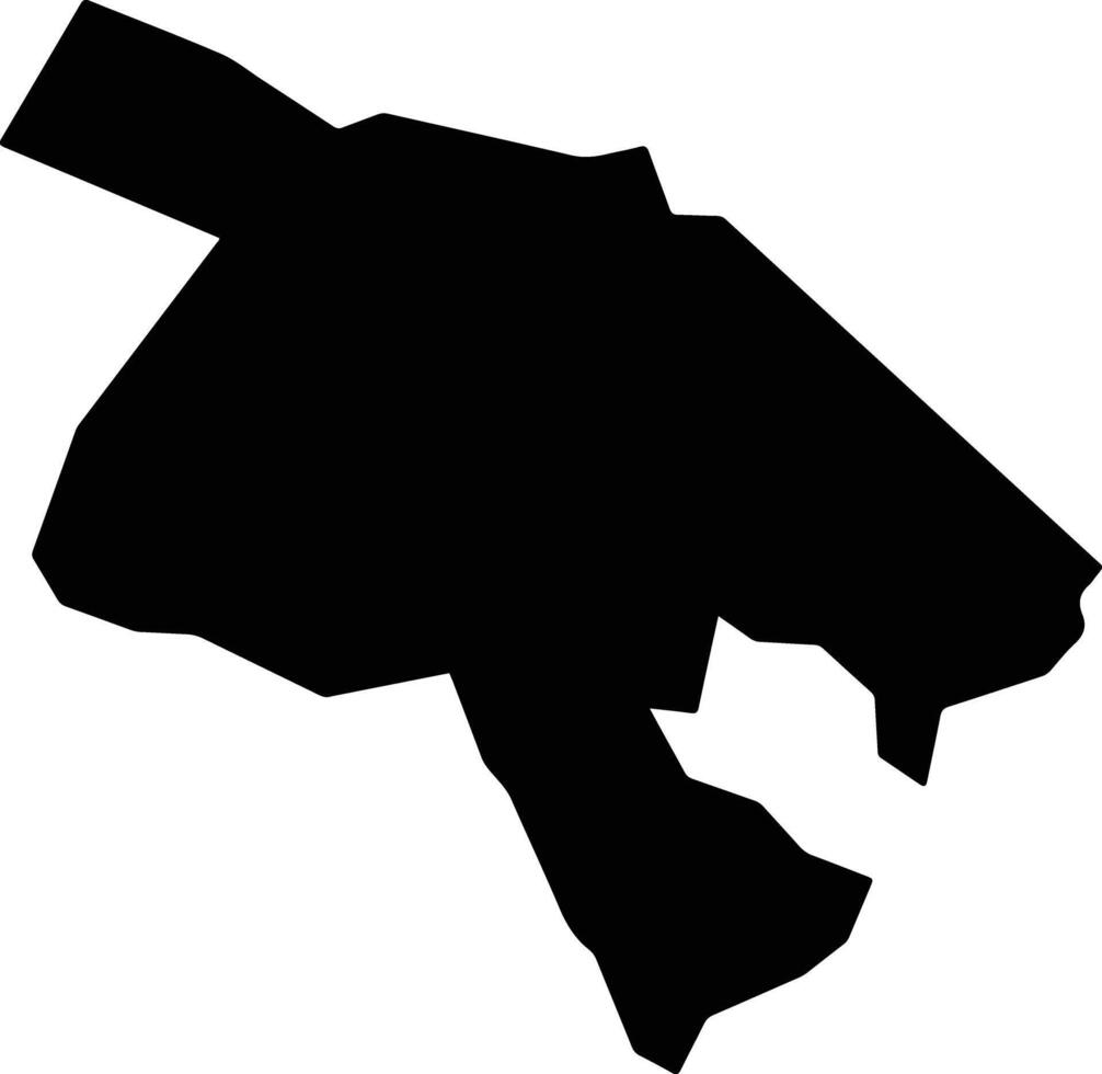 San Lucas Tecopilco Mexico silhouette map vector