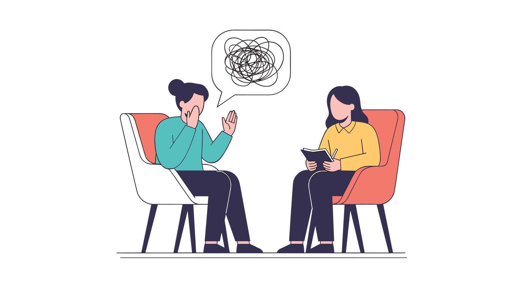 Navigating the Labyrinth Finding Clarity and Direction Through Professional Guidance and Mental Wellness Support vector