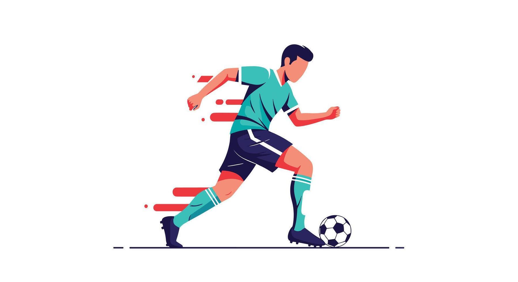 The Art of Dribbling Mastering Ball Control Speed and Agility in Soccer Excellence vector