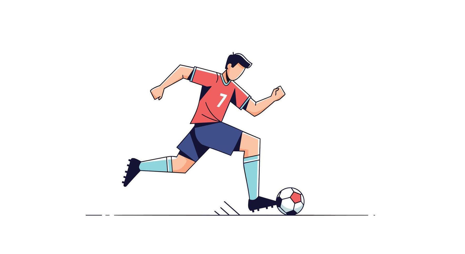 The Art of Dribbling Mastering Footwork and Ball Control Techniques in Football Excellence vector