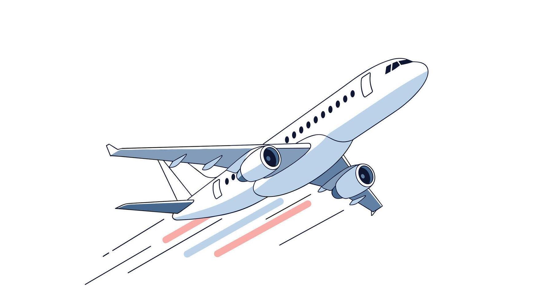 The Future of Aviation Exploring Advanced Technologies for Sustainable Air Travel Development vector