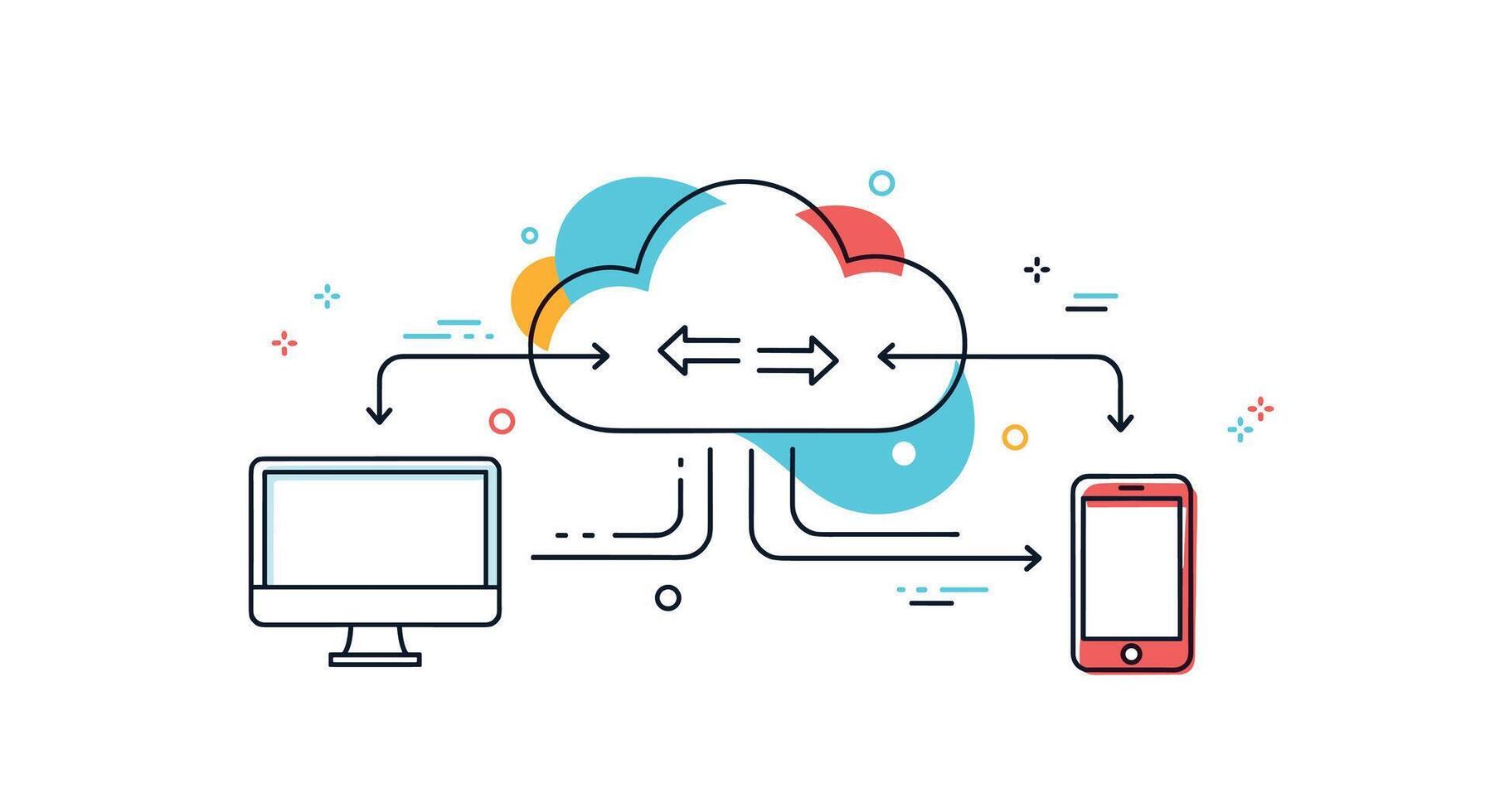 Understanding Cloud Computing How it Works and Why You Should Use it Today vector