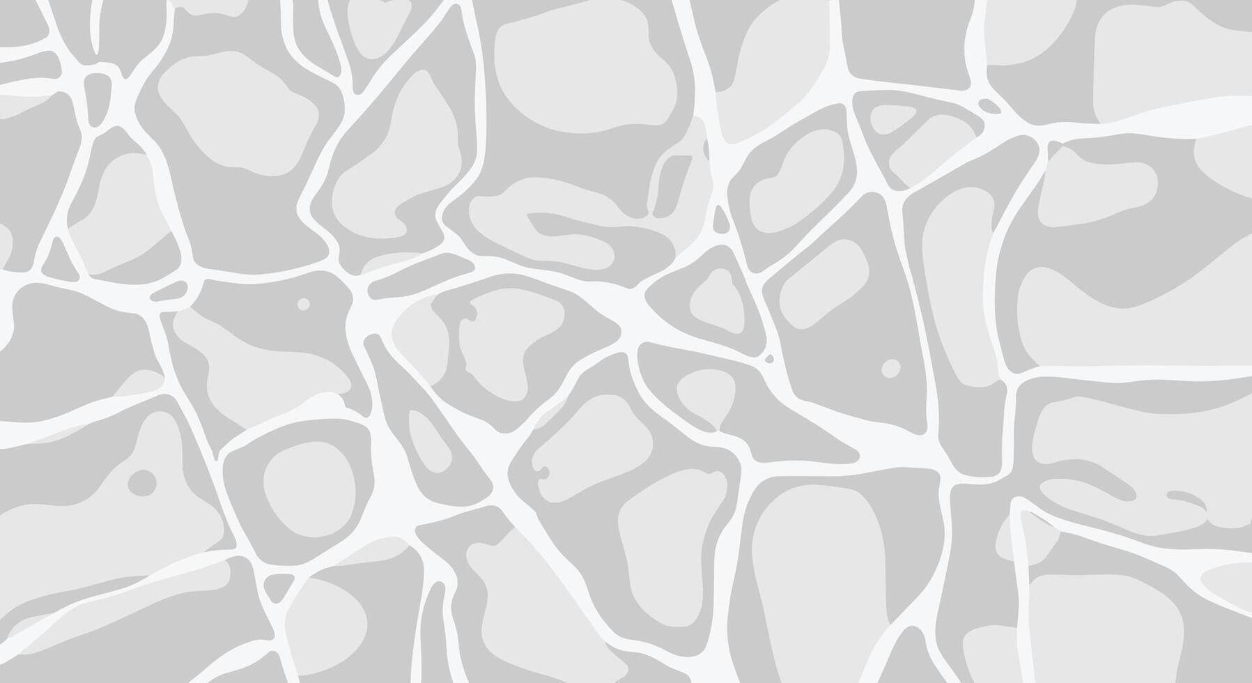 Abstract Textured White And Gray Surface With Interconnected Irregular Shapes For Seamless Pattern vector