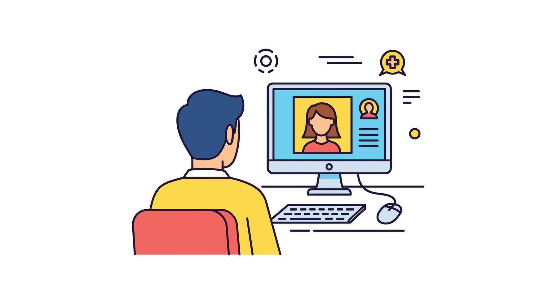 Navigating the Digital Landscape Remote Communication Strategies Collaboration Tools Communication Platform and Virtual Presence for Success vector
