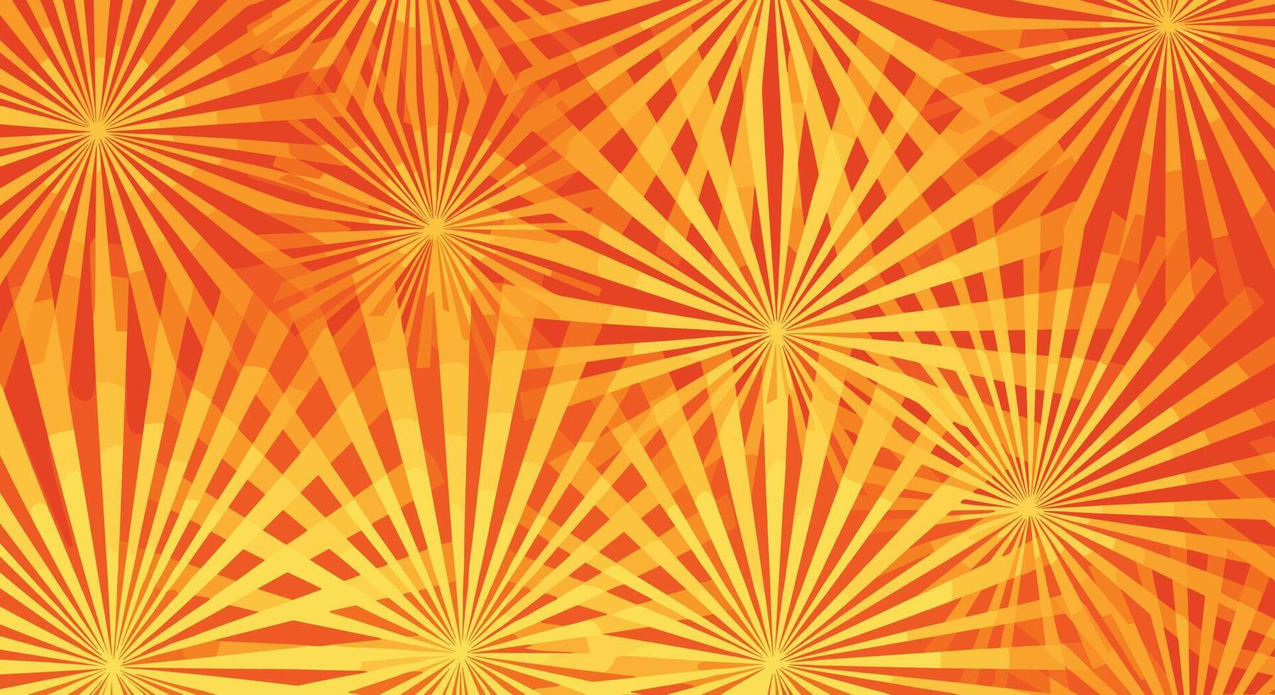 Dynamic Abstract Sunburst Pattern A Mesmerizing Display of Radiant Energy and Geometric Precision vector