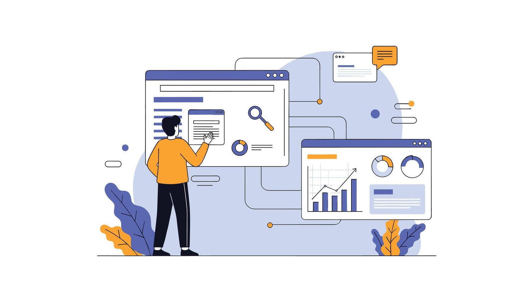 Unlocking the Power of Data Insights A Guide to Effective Data Analysis Strategies vector