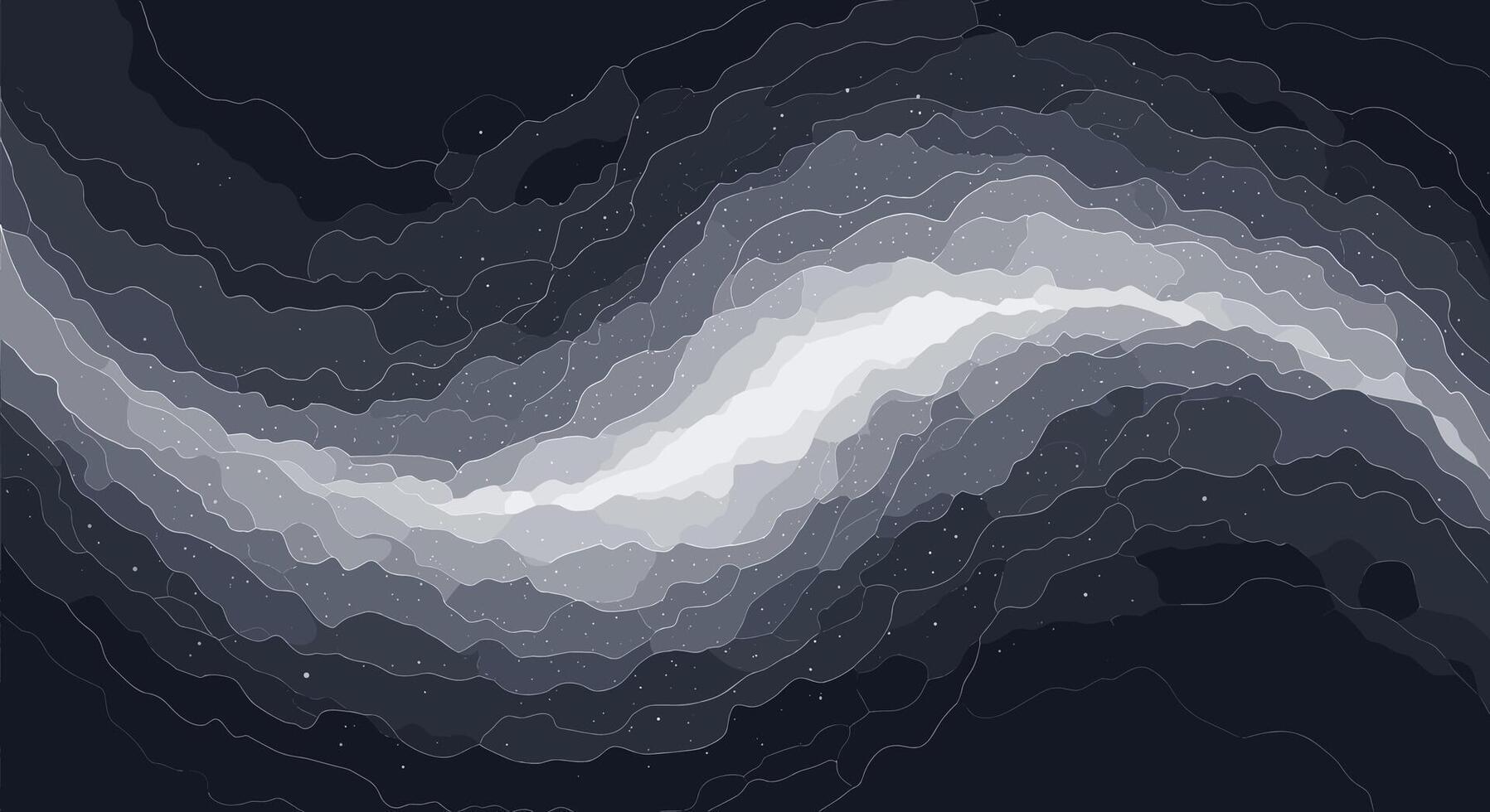 Exploring the Vastness of Space Discovering the Secrets of the Universe Galaxies vector