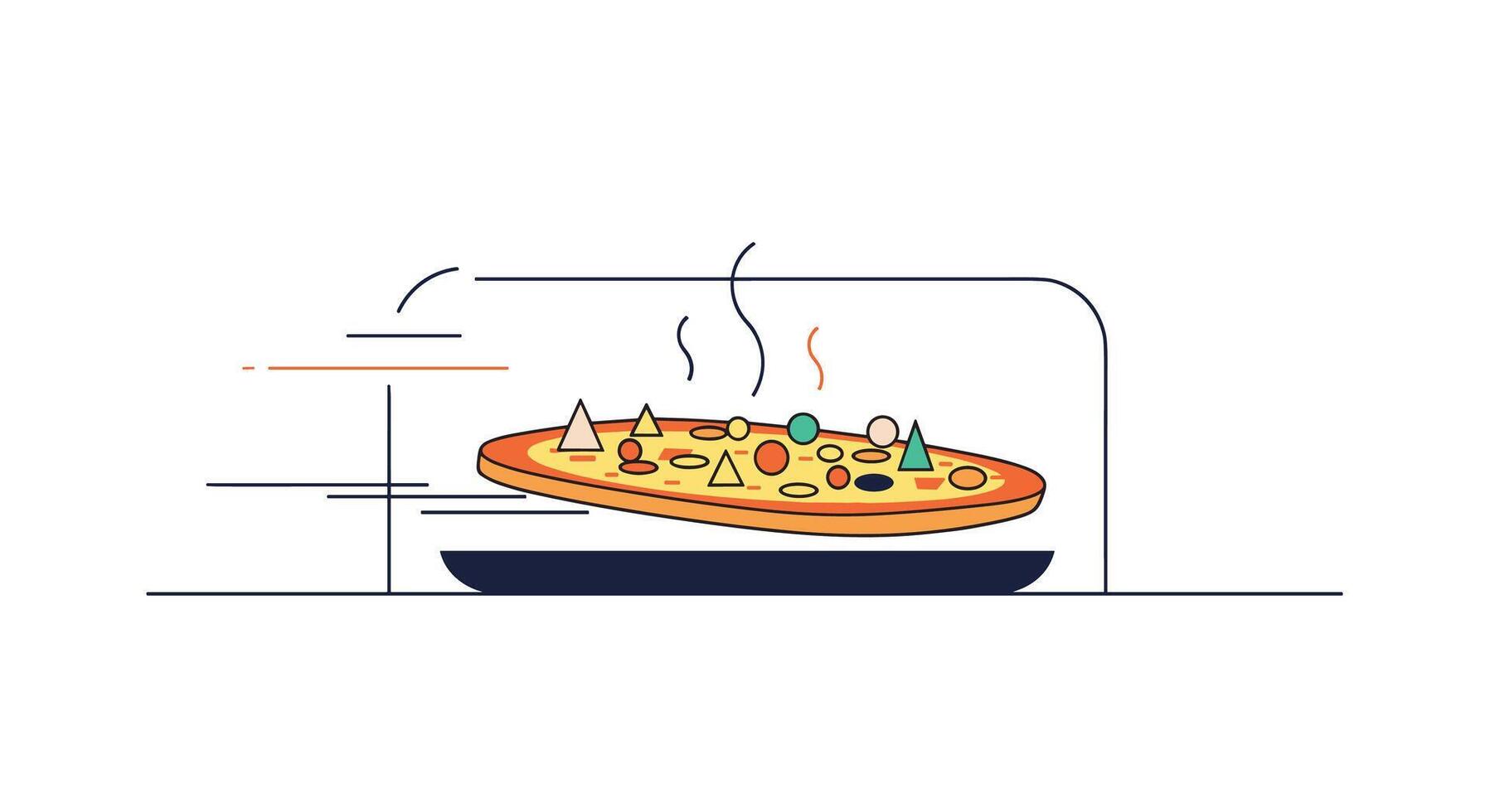Baking Homemade Pizza A Fun and Creative Culinary Experience for Family and Friends vector