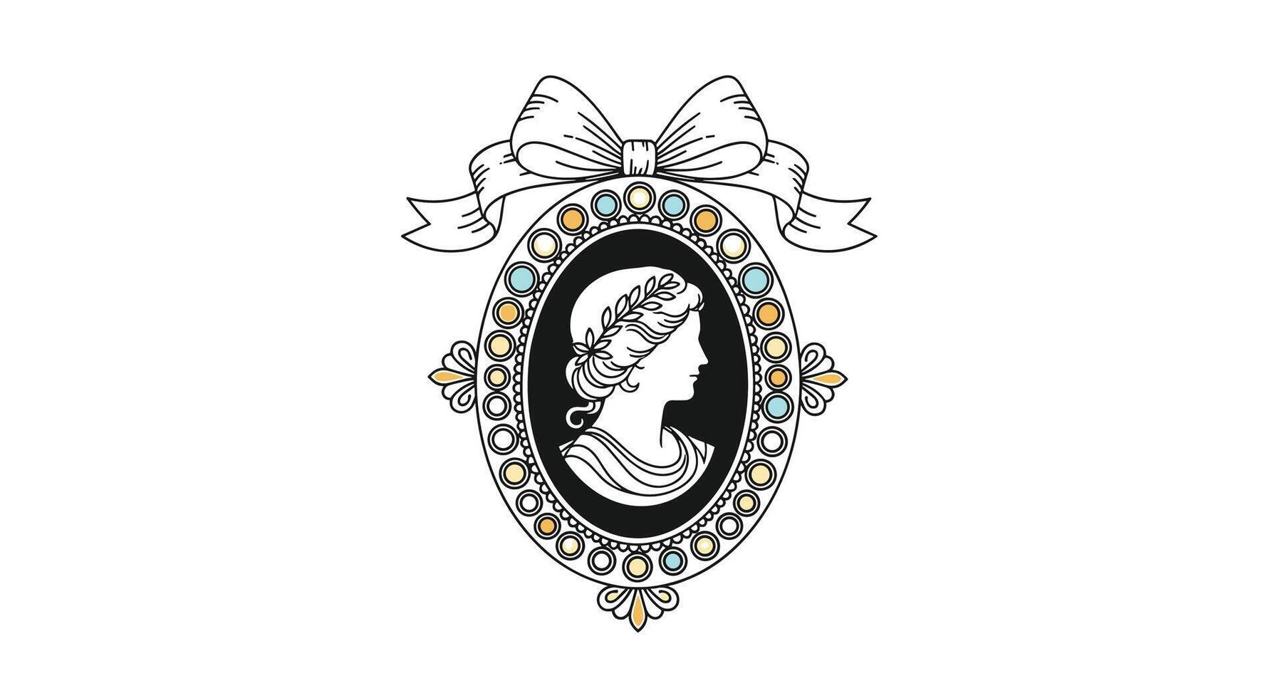 The Art of Cameos A Comprehensive Guide to Collecting Carved Gemstones and Shells vector