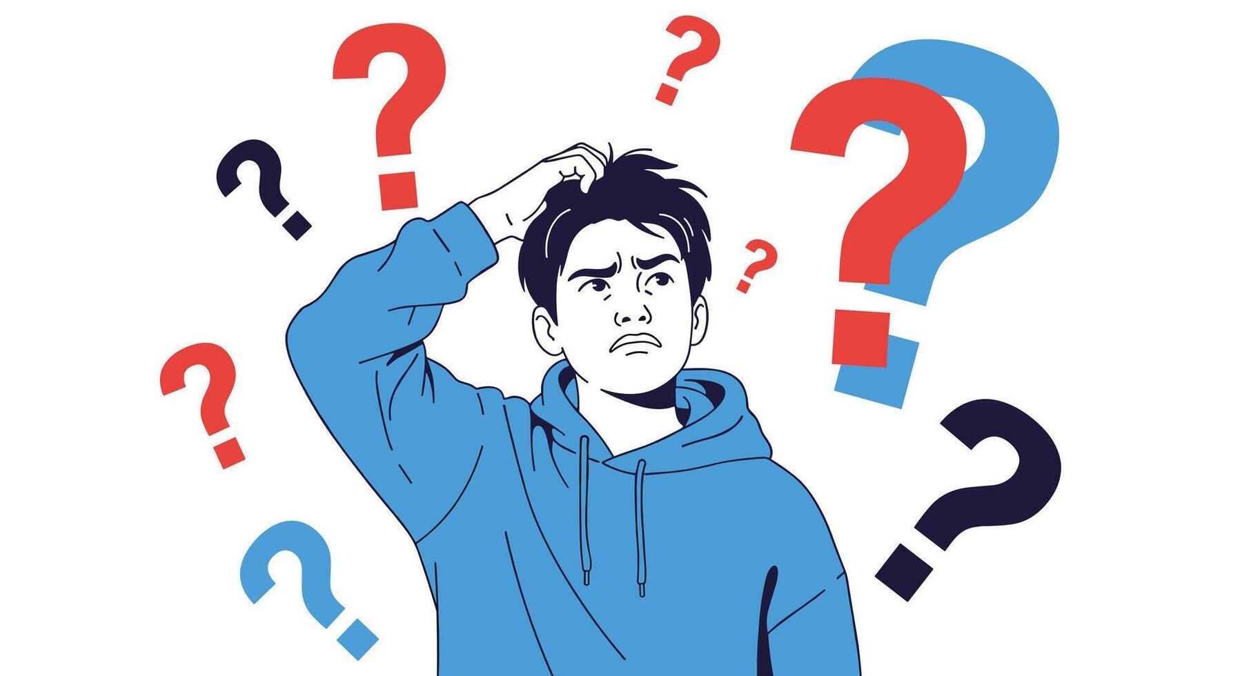 Understanding the Confusion A Guide to Overcoming Uncertainty and Finding Clarity in Life vector