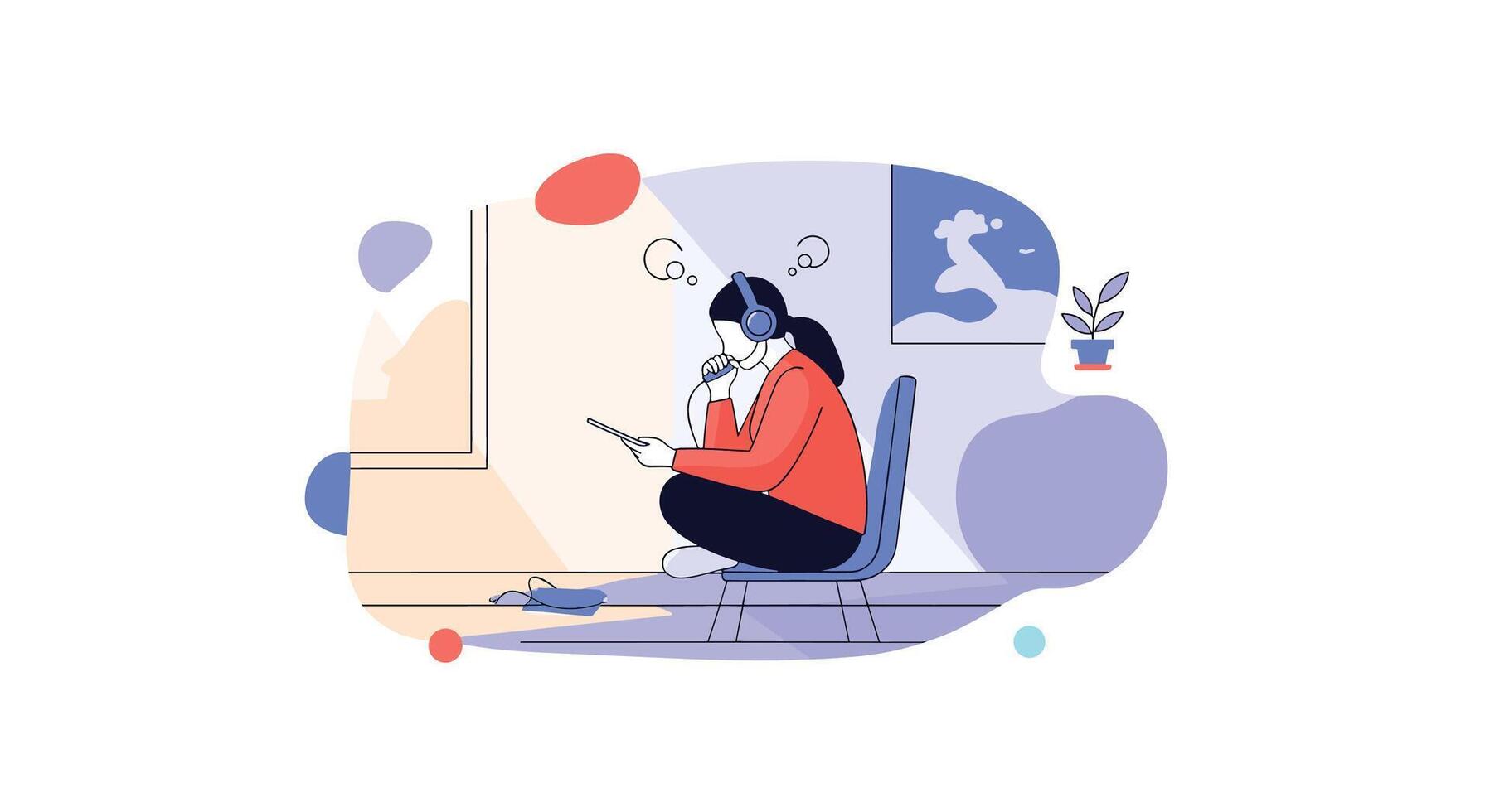 The Essential Guide to Finding the Perfect Remote Work Space for Productivity vector