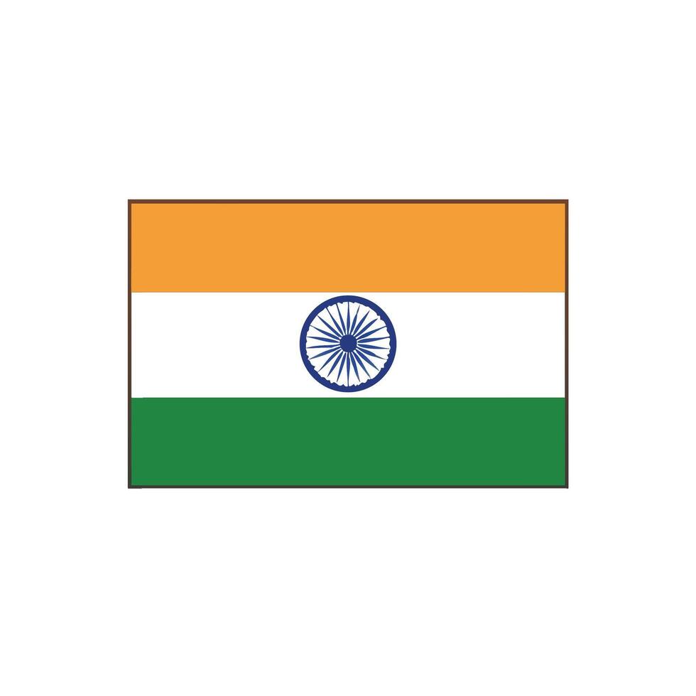 India flag new style vector