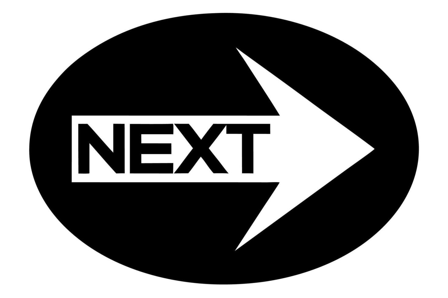 Next arrow sign vector