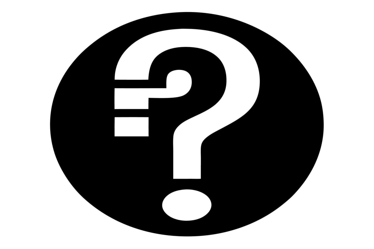 Question mark icon illustration vector