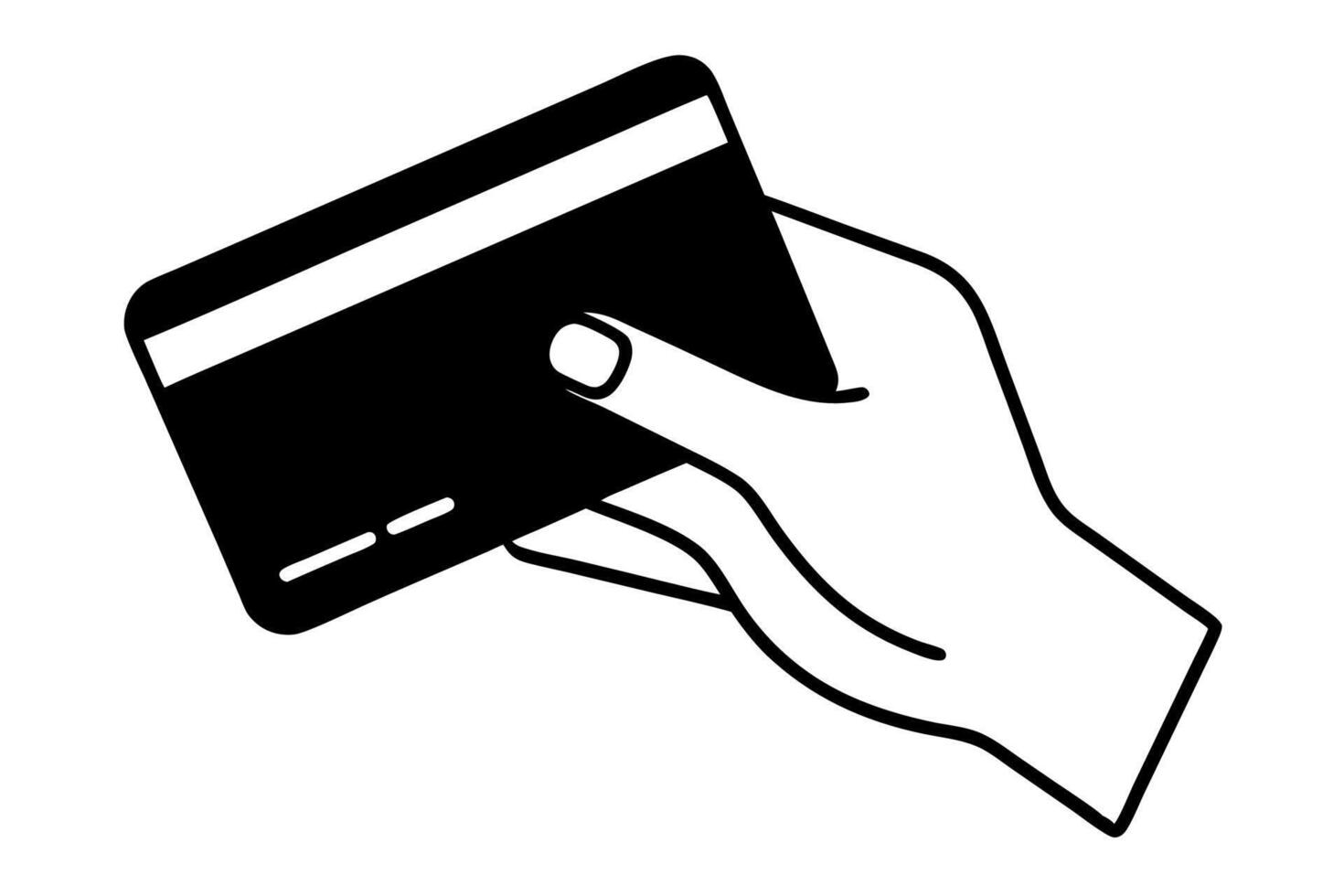 Credit card icon illustration vector