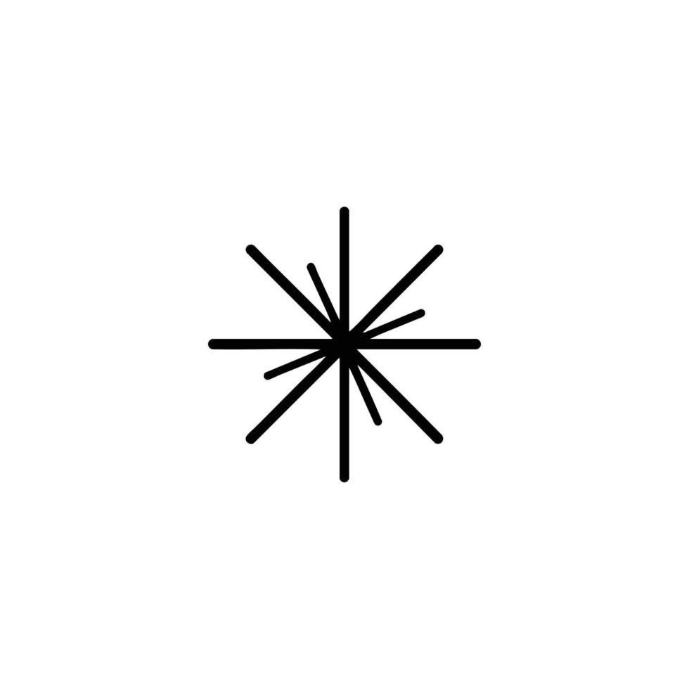 Starburst Innovation New Idea Icon vector