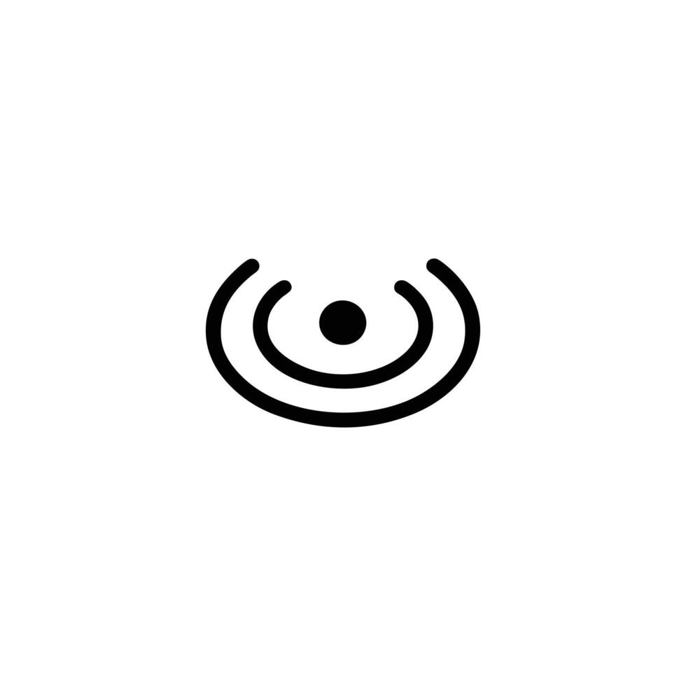 Tap Ripple Effect Concentric Arcs vector