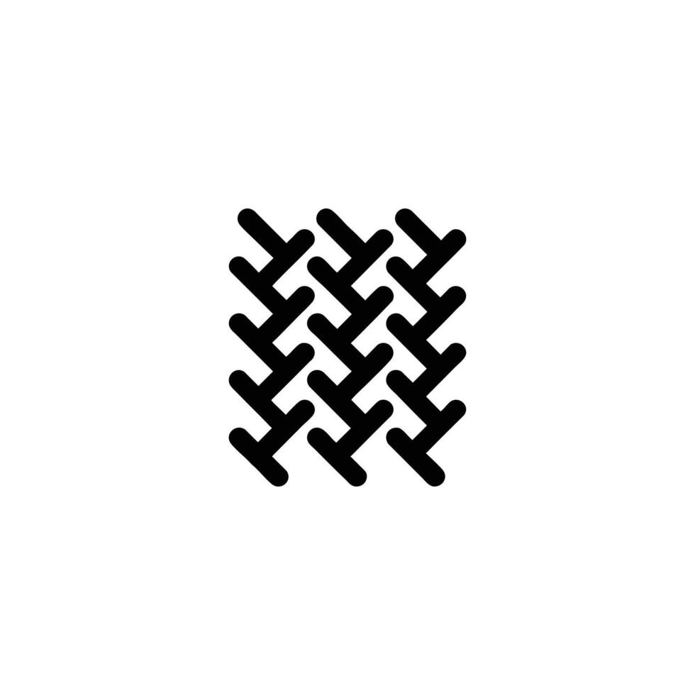 Carbon Fiber Weave Pattern Icon vector