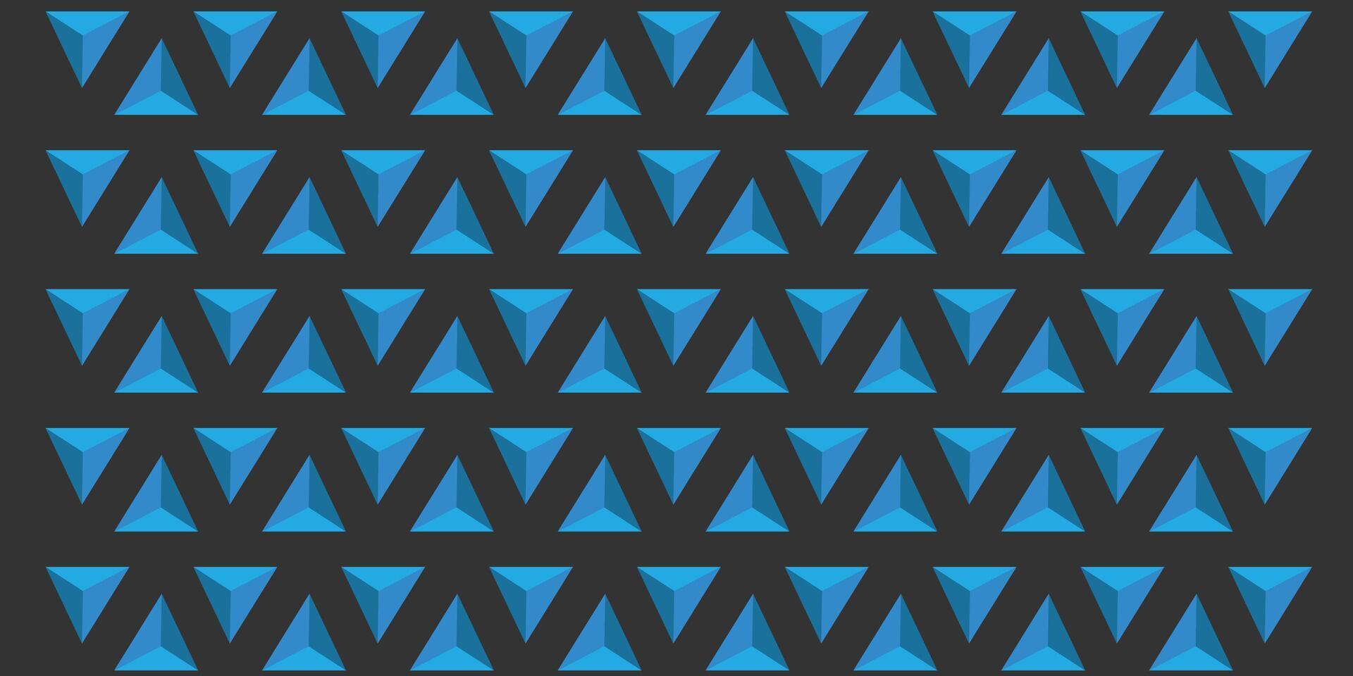 Blue Polygon Abstract Polygonal Geometric Triangle pattern Background, illustration wide. vector