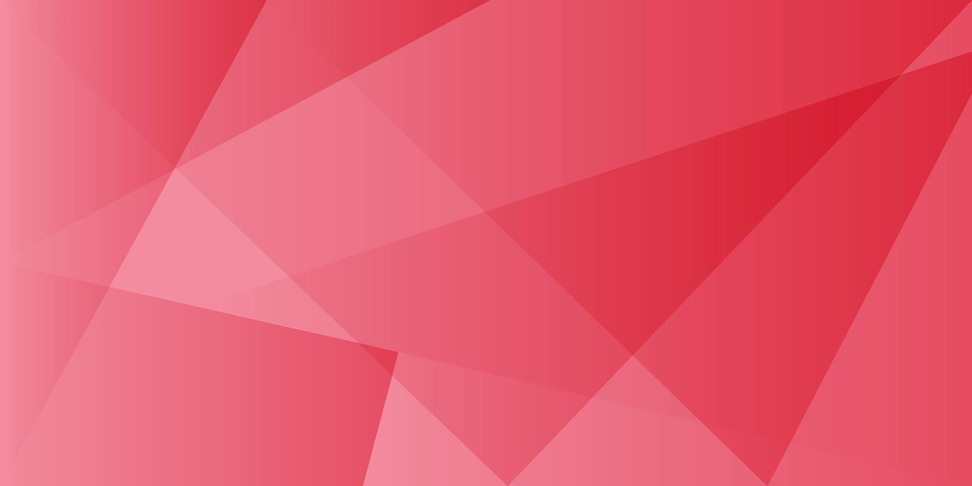 Abstract gradient red background. Geometric triangle background. Modern Hexagon pattern. vector