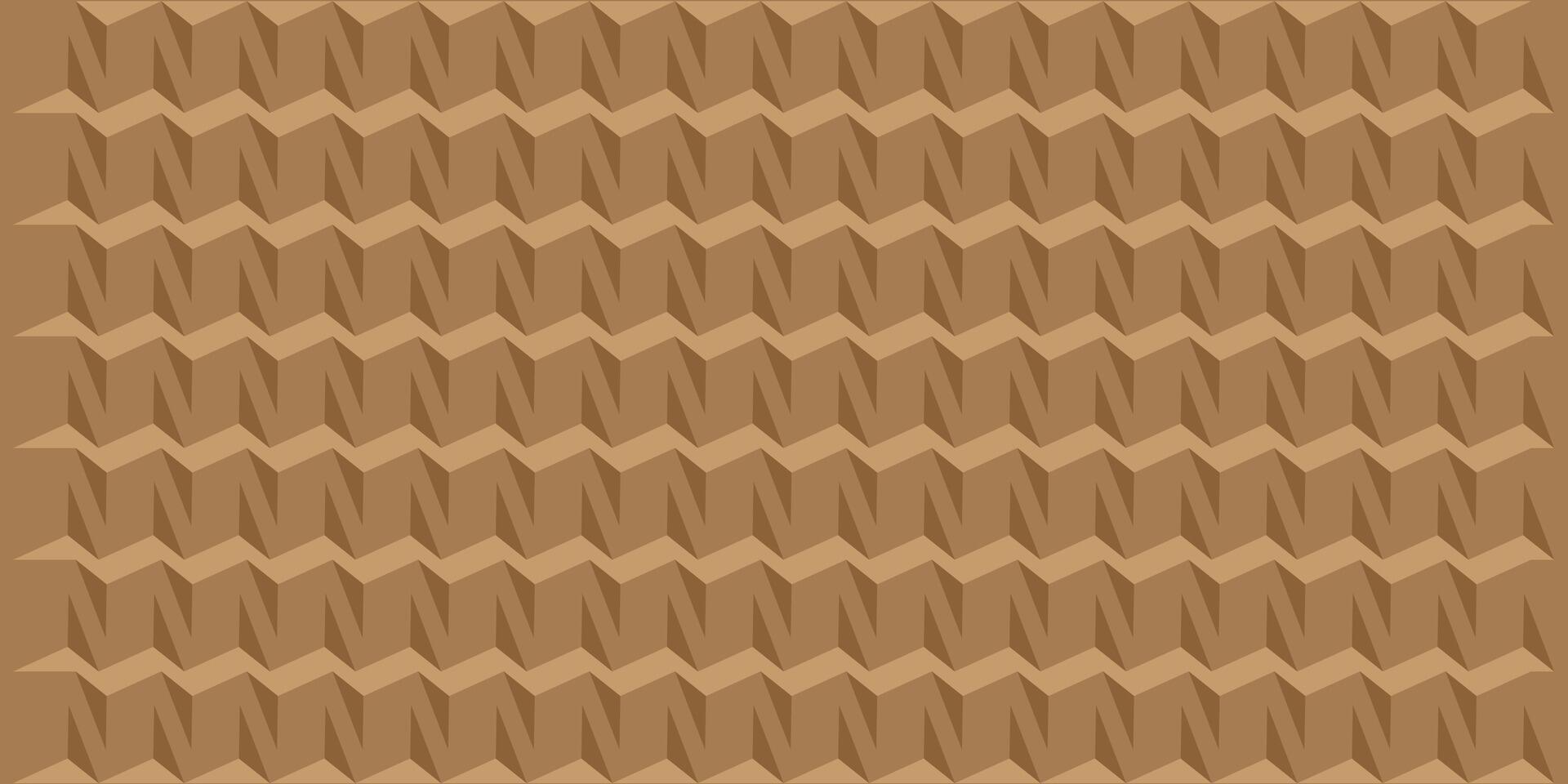 Polygon Abstract Polygonal Geometric Triangle pattern brown Background, illustration vector