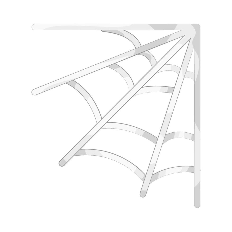 Spiderweb Corner illustration vector
